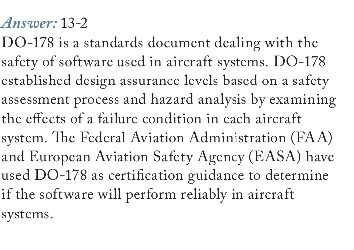 EASA Module 5.13 lecture · Question 13-2